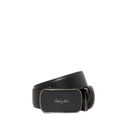 Men's Split Leather Auto Buckle Belt