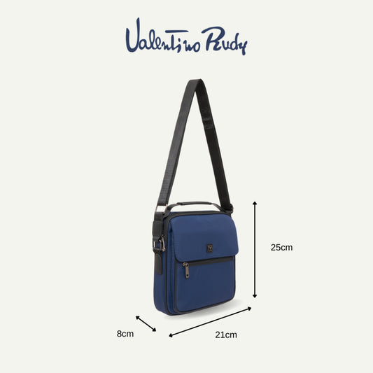 Rover Men Nylon Vertical Crossbody Bag