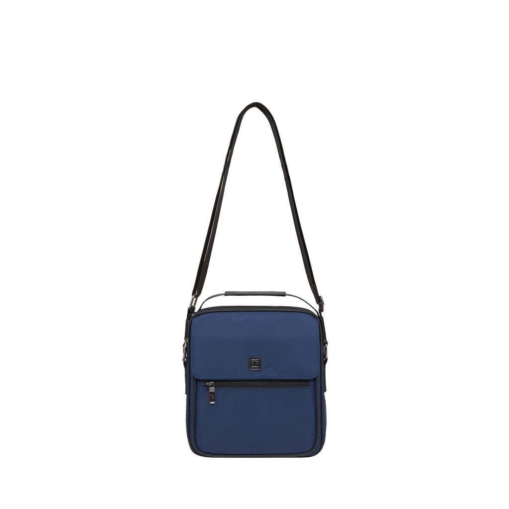 Rover Men Nylon Vertical Crossbody Bag