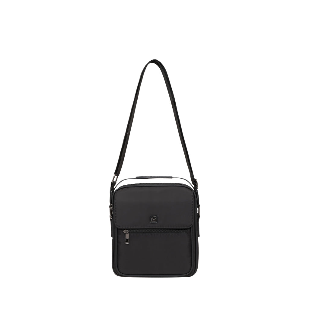 Rover Men Nylon Vertical Crossbody Bag