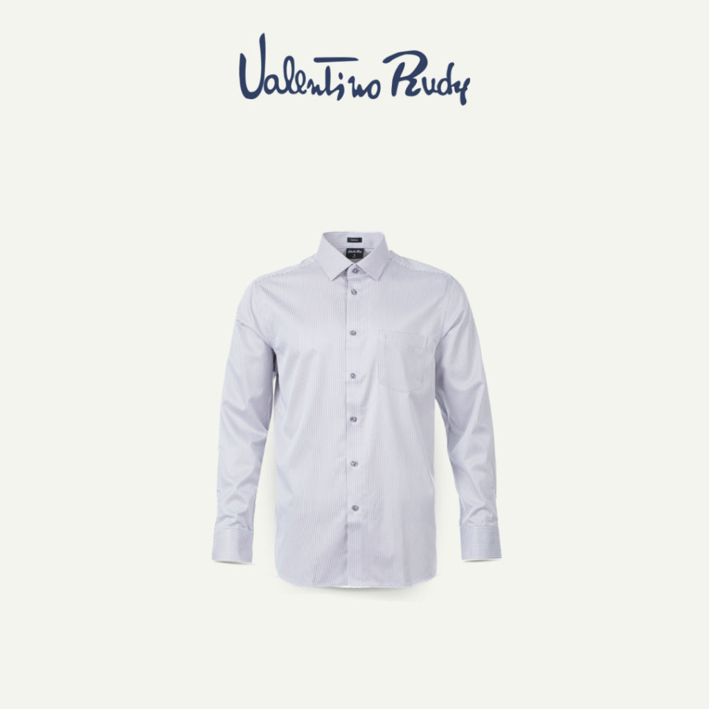 Men's Grey Premium Long Sleeve Shirt