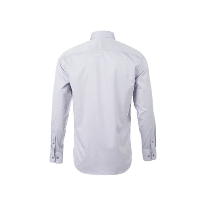 Men's Grey Premium Long Sleeve Shirt