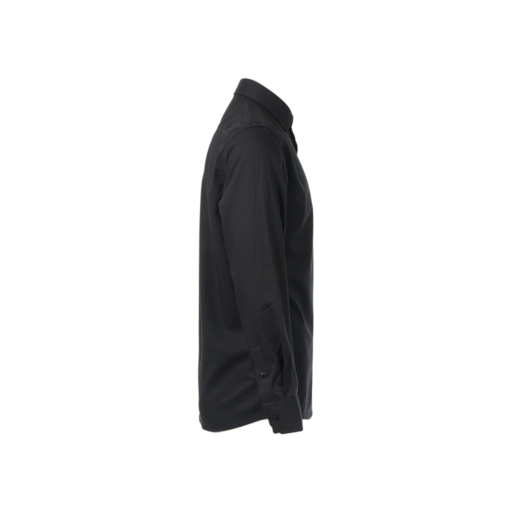 Men's Black Premium Long Sleeve Shirt