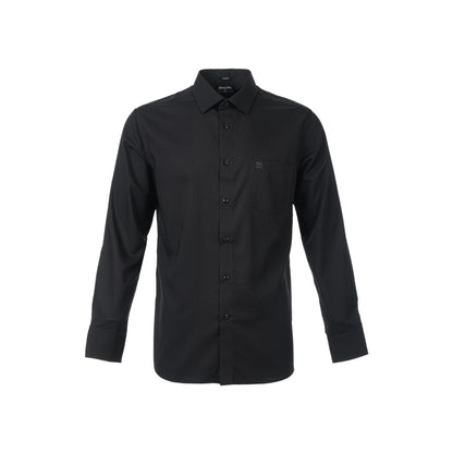 Men's Black Premium Long Sleeve Shirt