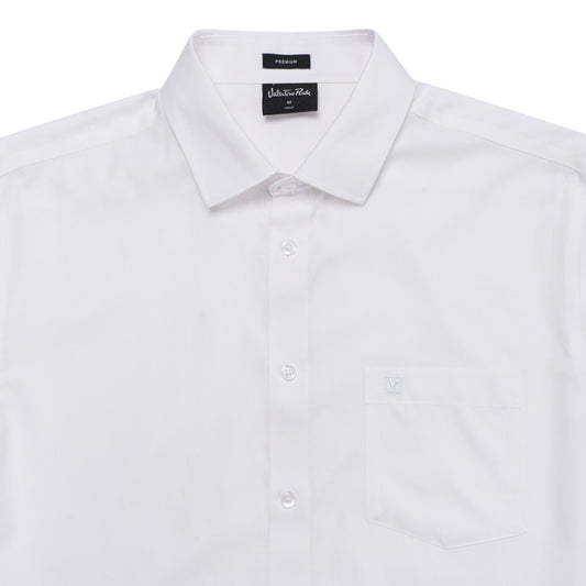 Men's White Premium Long Sleeve Shirt