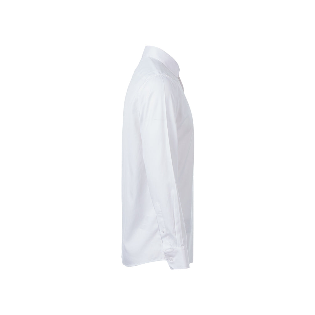 Men's White Premium Long Sleeve Shirt