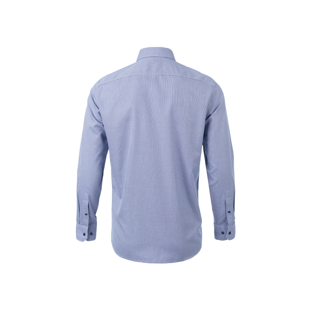 Men's Blue Premium Long Sleeve Shirt