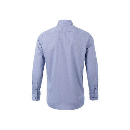 Men's Blue Premium Long Sleeve Shirt