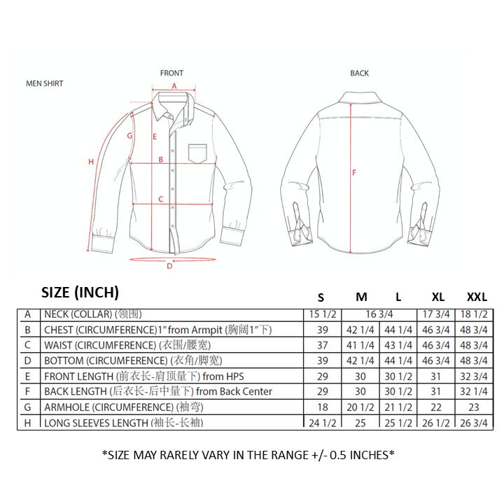 Men's Blue Premium Long Sleeve Shirt