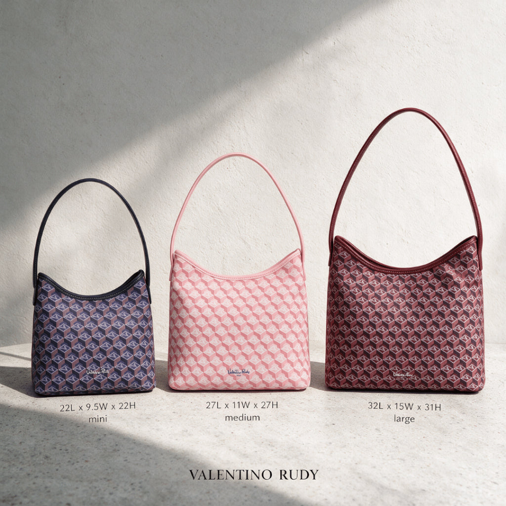 Valentino Rudy Italy Voyage Series Hobo Bag
