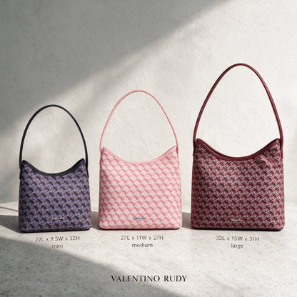 Valentino Rudy Italy Voyage Series Hobo Bag