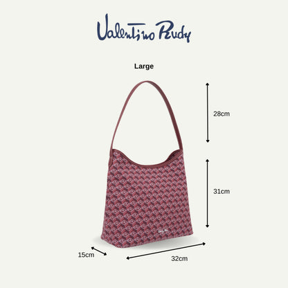 Valentino Rudy Italy Voyage Series Hobo Bag