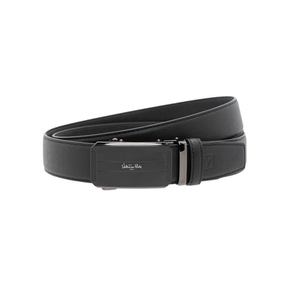 Men's Auto Buckle Split Leather Belt