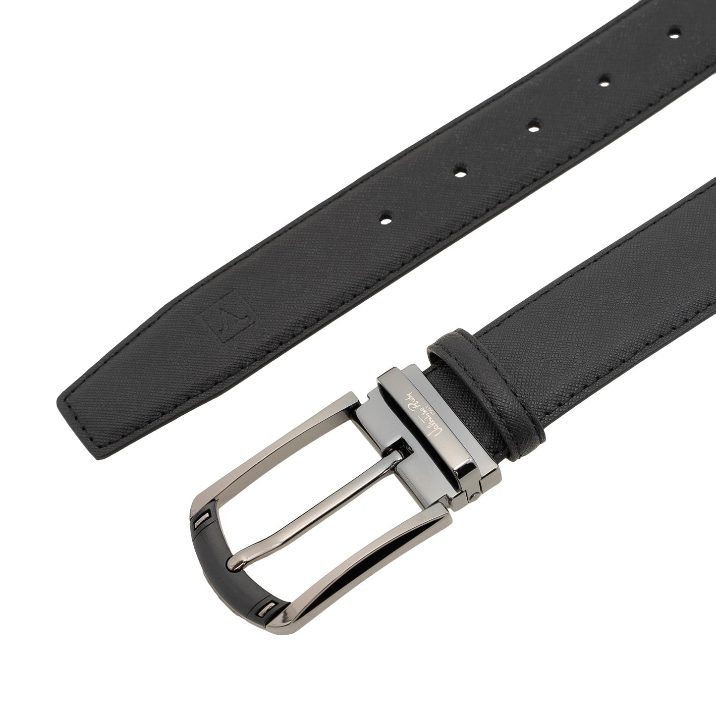 Valentino Rudy Italy Men's  Pin Buckle Split Leather Belt