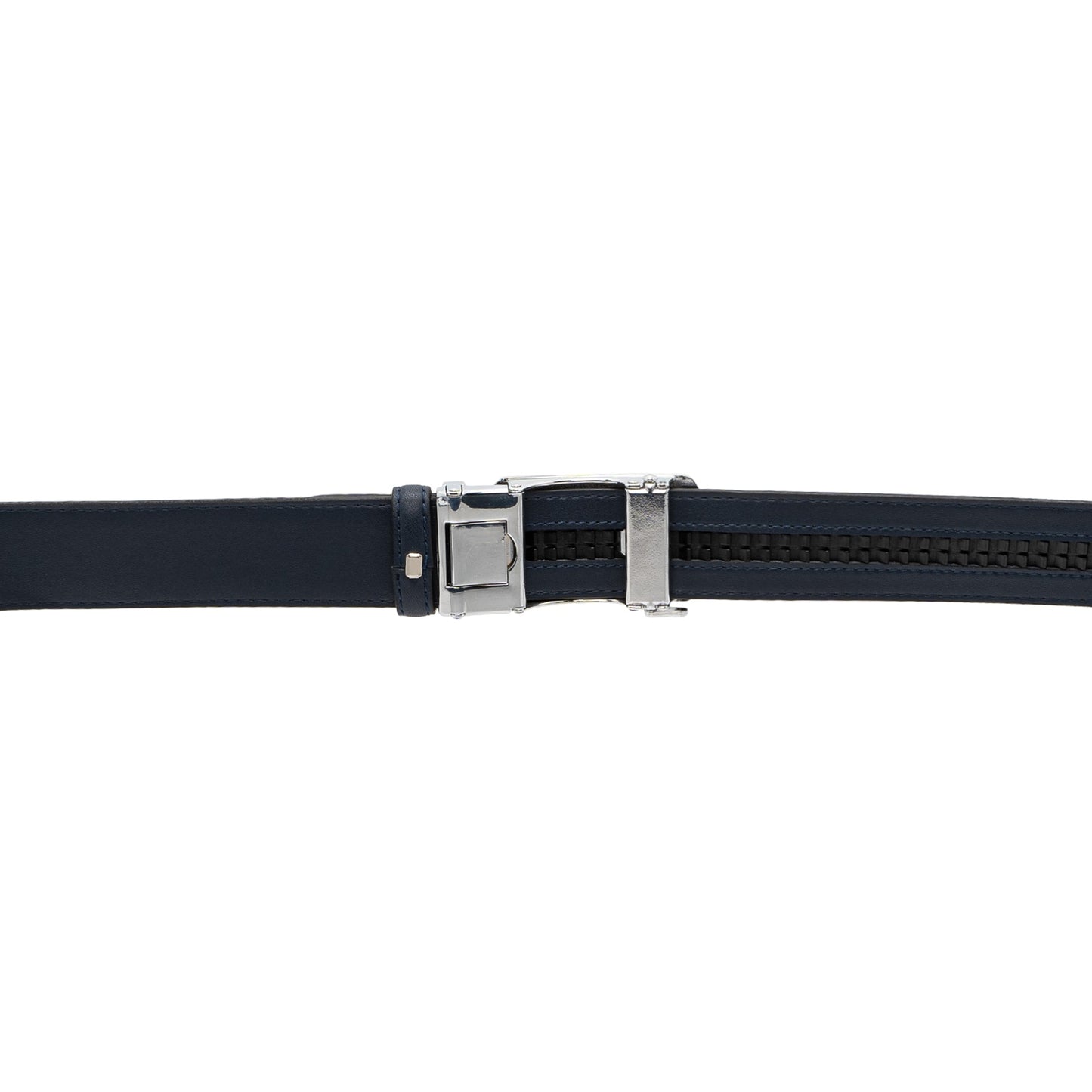 Men's Auto Buckle Split Leather Belt