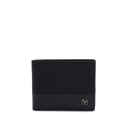 Valentino Rudy Italy Men's Genuine Leather Series Bi-fold Cards Wallet